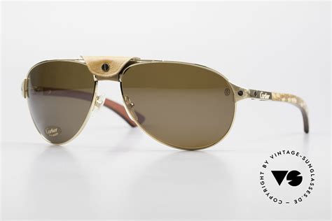 cartier santos sunglasses wood|cartier santos dumont sunglasses.